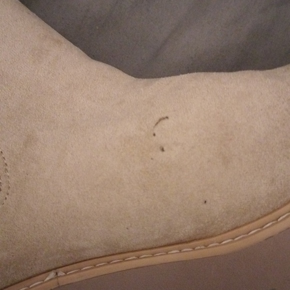 Preloved Faux suede wedge ankle boot - Picture 3 of 8